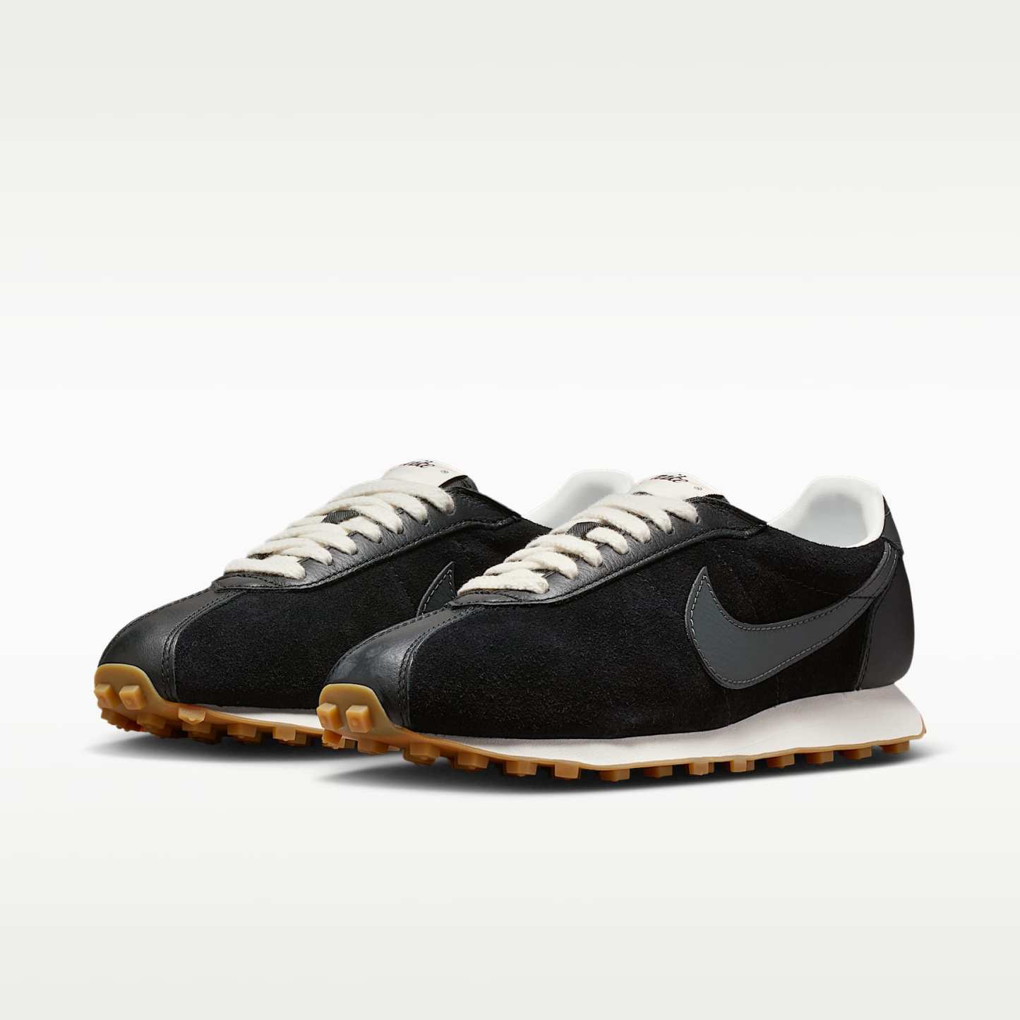 Nike LD-1000 Suede Schuh (Damen) – Schwarz/Sail/Gum Light Brown/Dark Smoke Grey