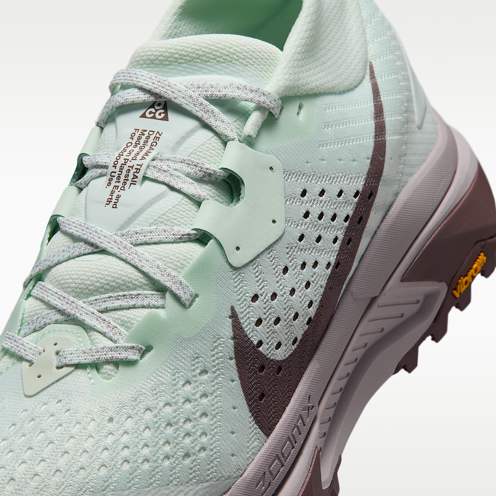 ACG Zegama Trail Traillaufschuh (Damen) – Barely Green/Tattoo/Silver Lilac