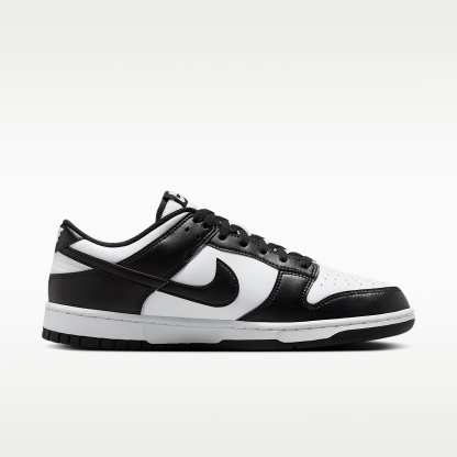Nike Dunk Low Retro Herrenschuh – Weiß/Weiß/Schwarz