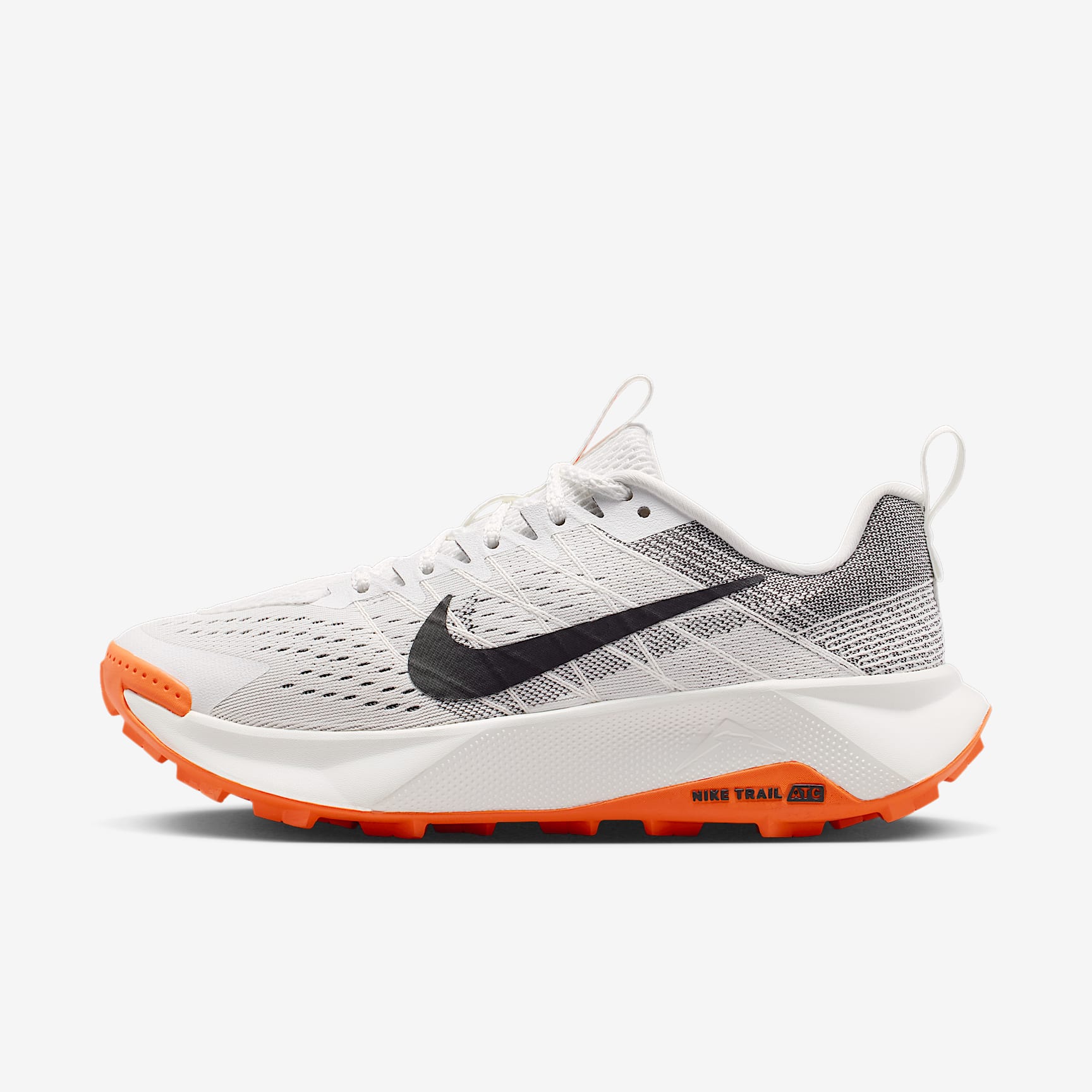 Nike Wildhorse 10 Traillaufschuh (Damen) – Summit White/Safety Orange/Phantom/Schwarz