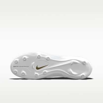 Nike Mercurial Vapor 17 Elite By You personalisierbarer Low-Top-Fußballschuh für Kunstrasen – Weiß/Weiß [3457357132]