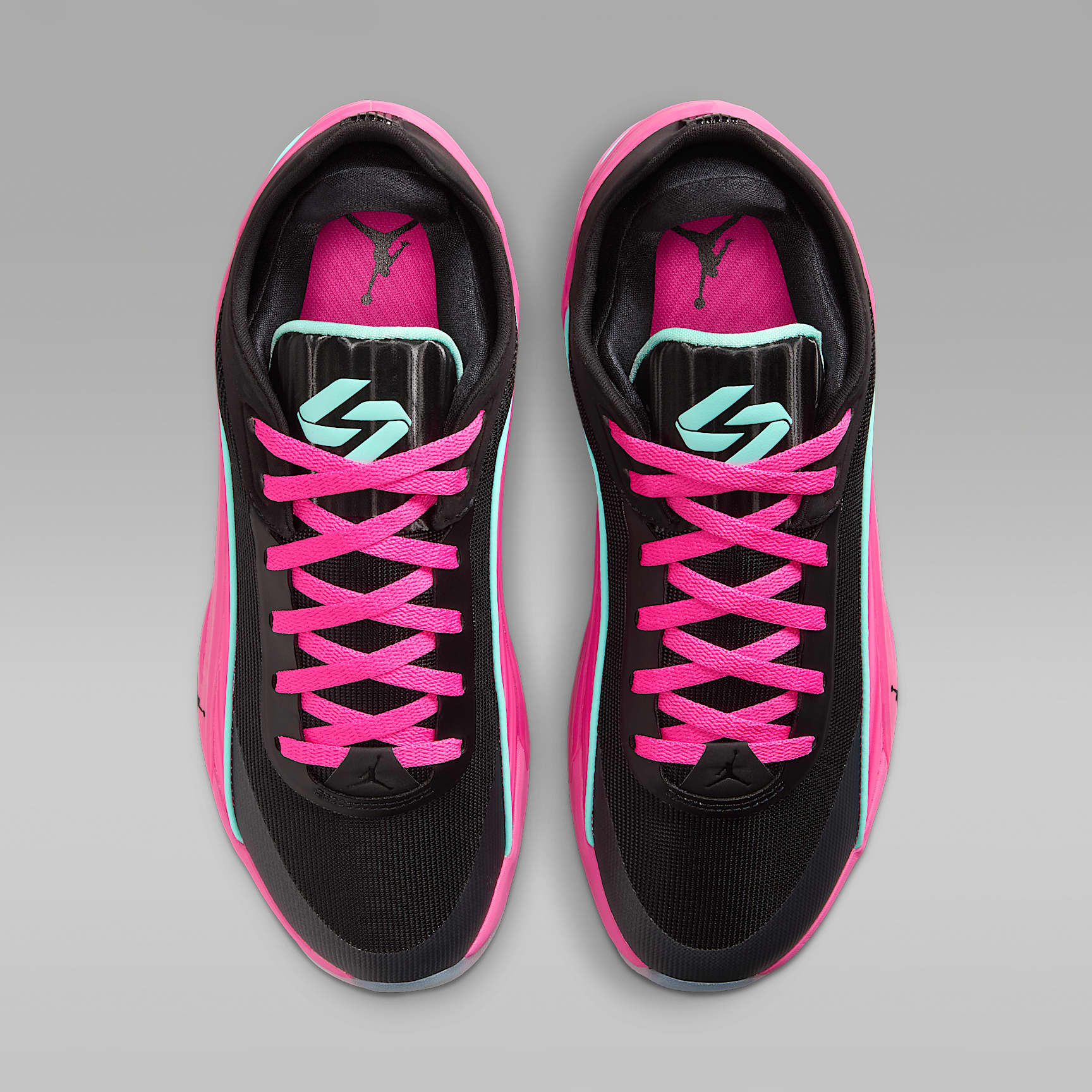 Luka 5 Basketballschuh – Laser Fuchsia/Schwarz/Bleached Turquoise/Fiberglass