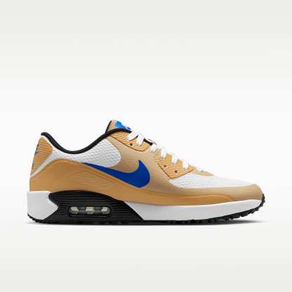 Nike Air Max 90 G Golfschuh – Weiß/Linen/Game Royal