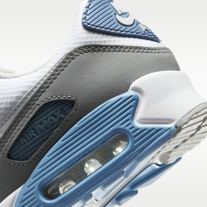 Nike Air Max 90 Schuh (Herren) – Weiß/Light Smoke Grey/Photon Dust/Weiß