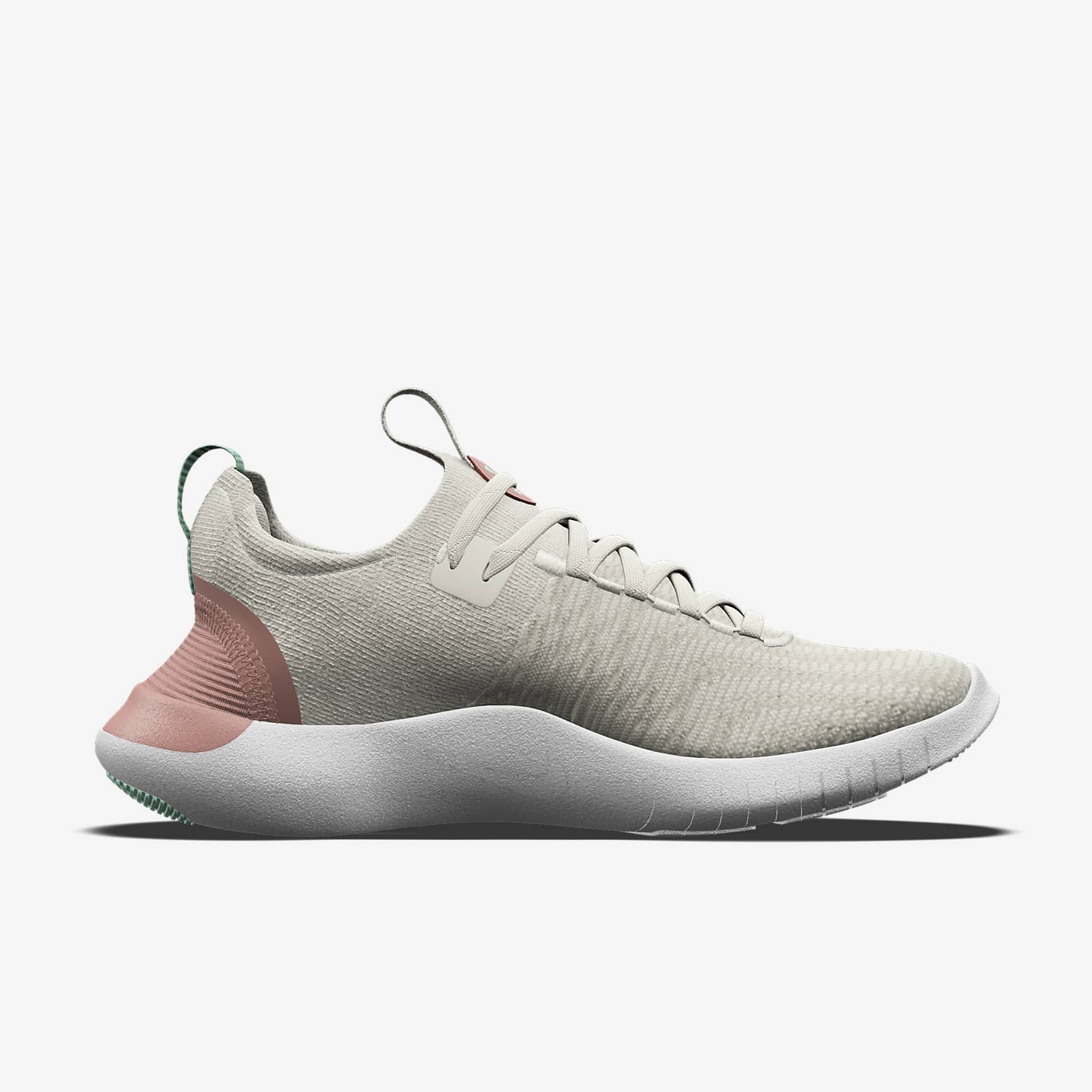 Nike Free RN By You personalisierbarer Straßenlaufschuh für Herren – Weiß/Platinum Tint/Weiß [3056644739]