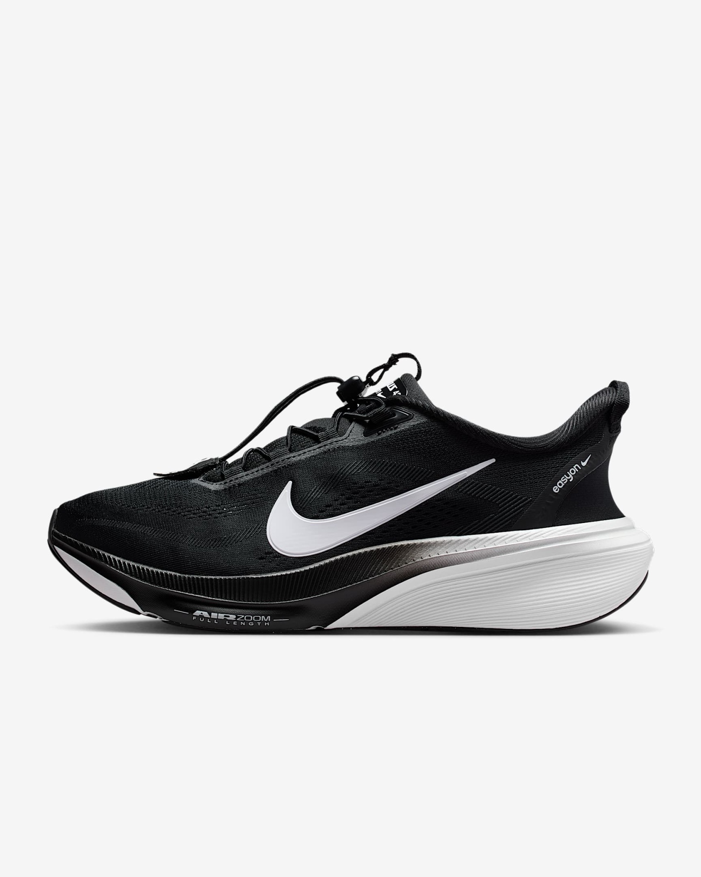 Nike Pegasus 42 EasyOn Straßenlaufschuh (Herren) – Schwarz/Dark Smoke Grey/Weiß