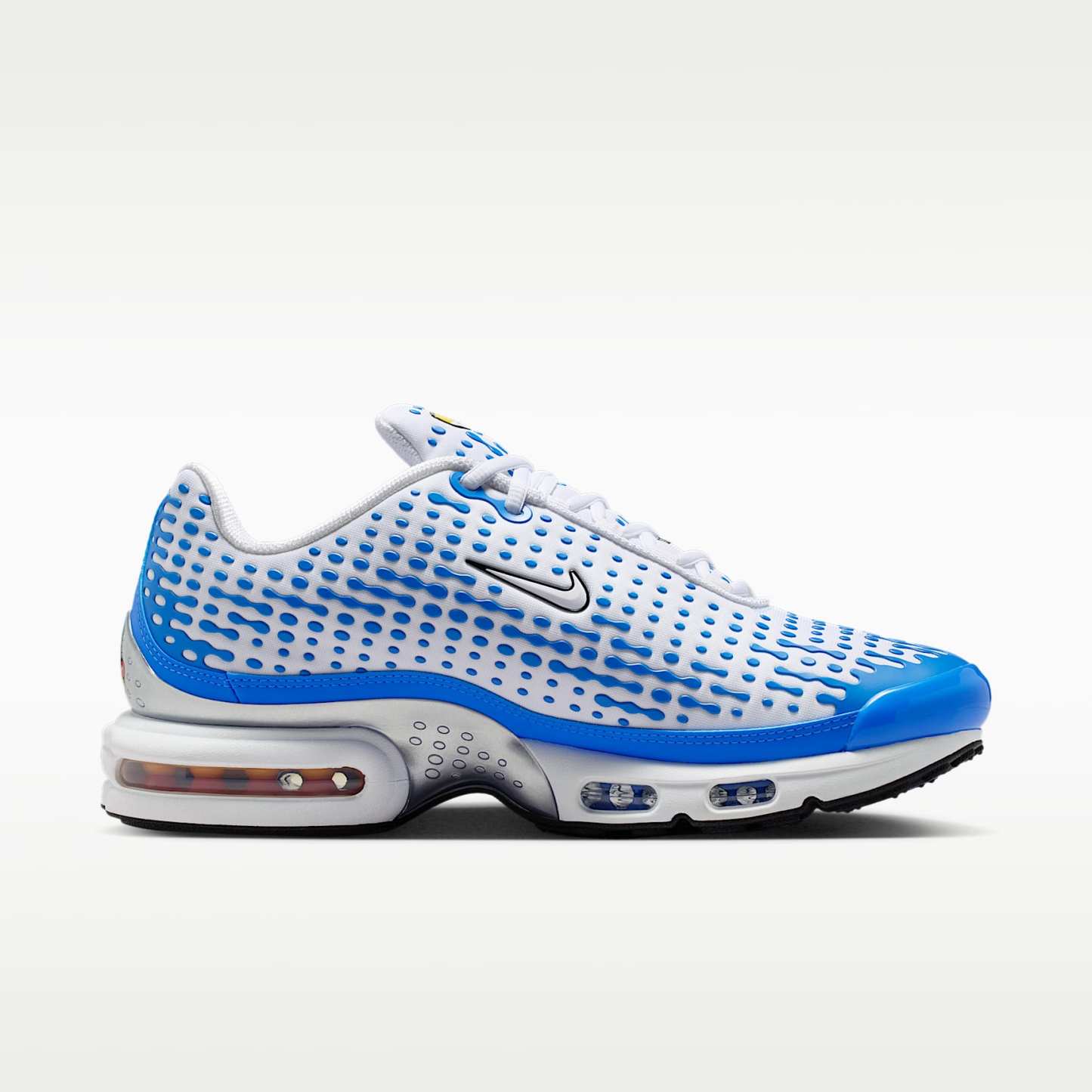 Nike Air Max Plus VII Schuh (Herren) – Weiß/Blue Crystal/Metallic Silver/Weiß