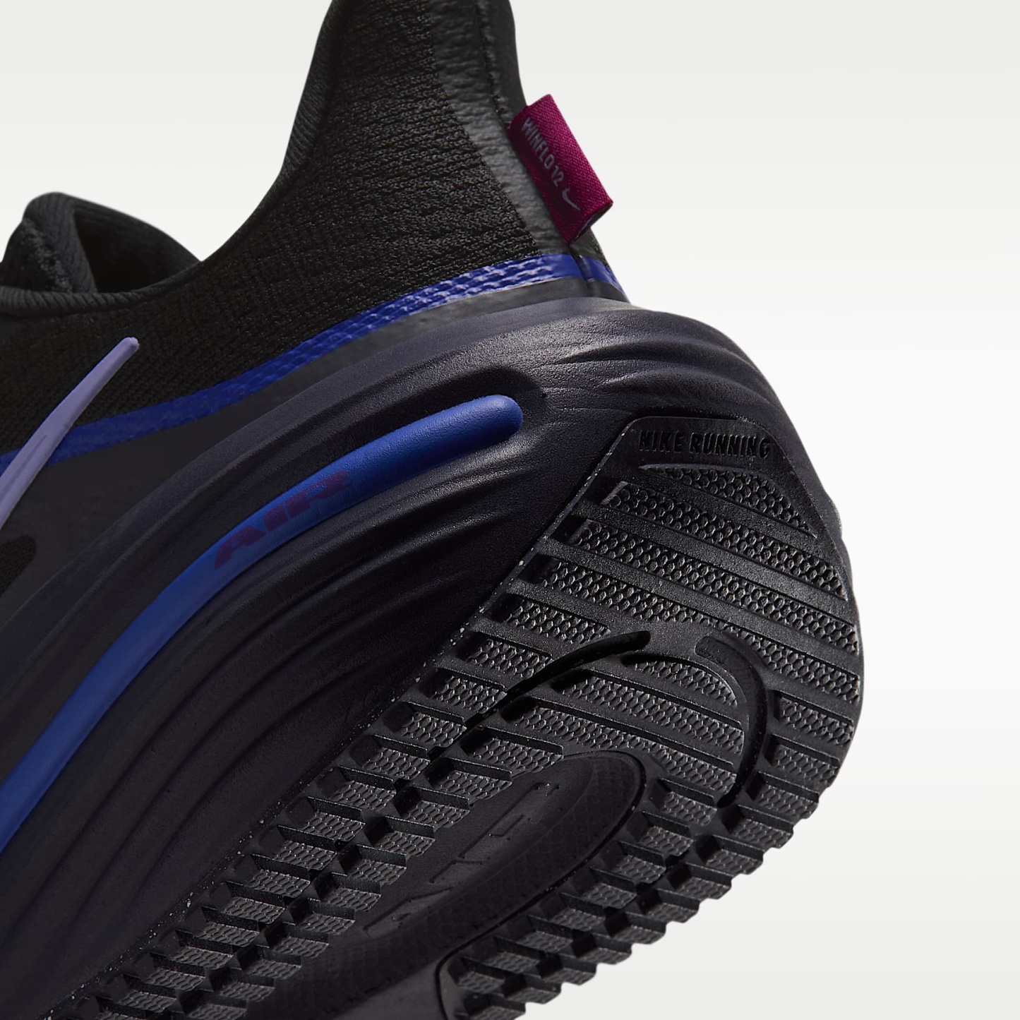 Nike Winflo 12 Straßenlaufschuh (Damen) – Schwarz/Gridiron/Persian Violet/Purple Pulse