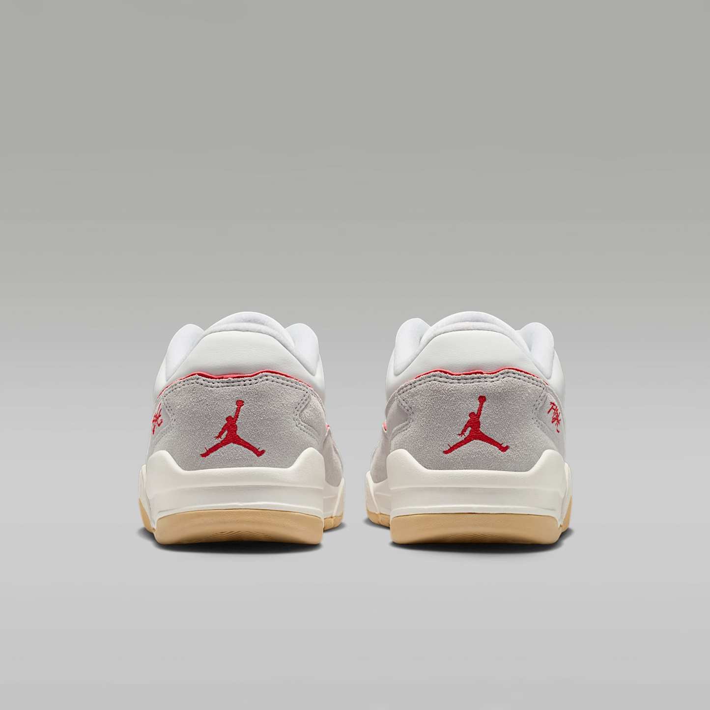 Jordan Flight Court Schuh (Herren) – Summit White/Pure Platinum/Sesame/University Red