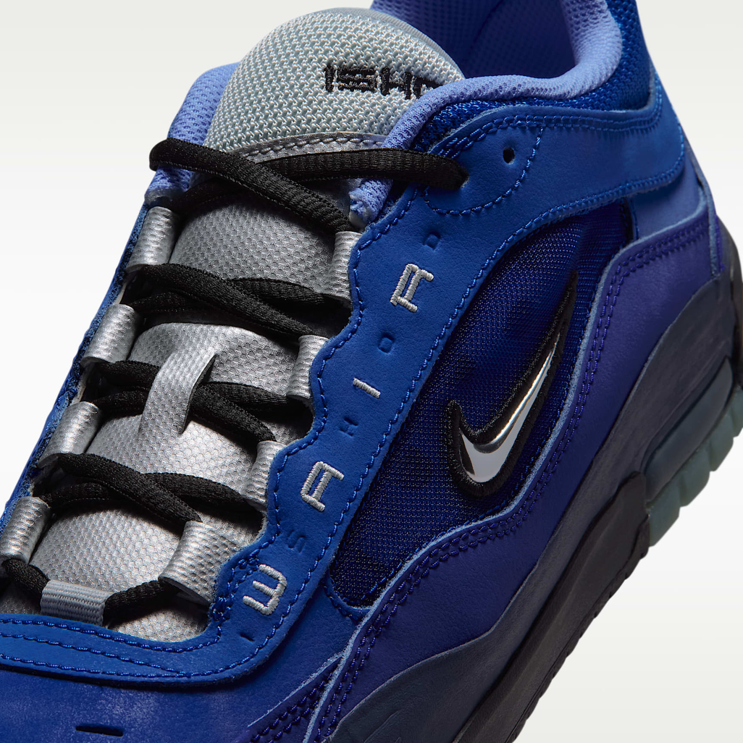 Nike Air Max Ishod Skateboardschuh – Blue Void/Radiant Blue/Bright Blue/Metallic Silver
