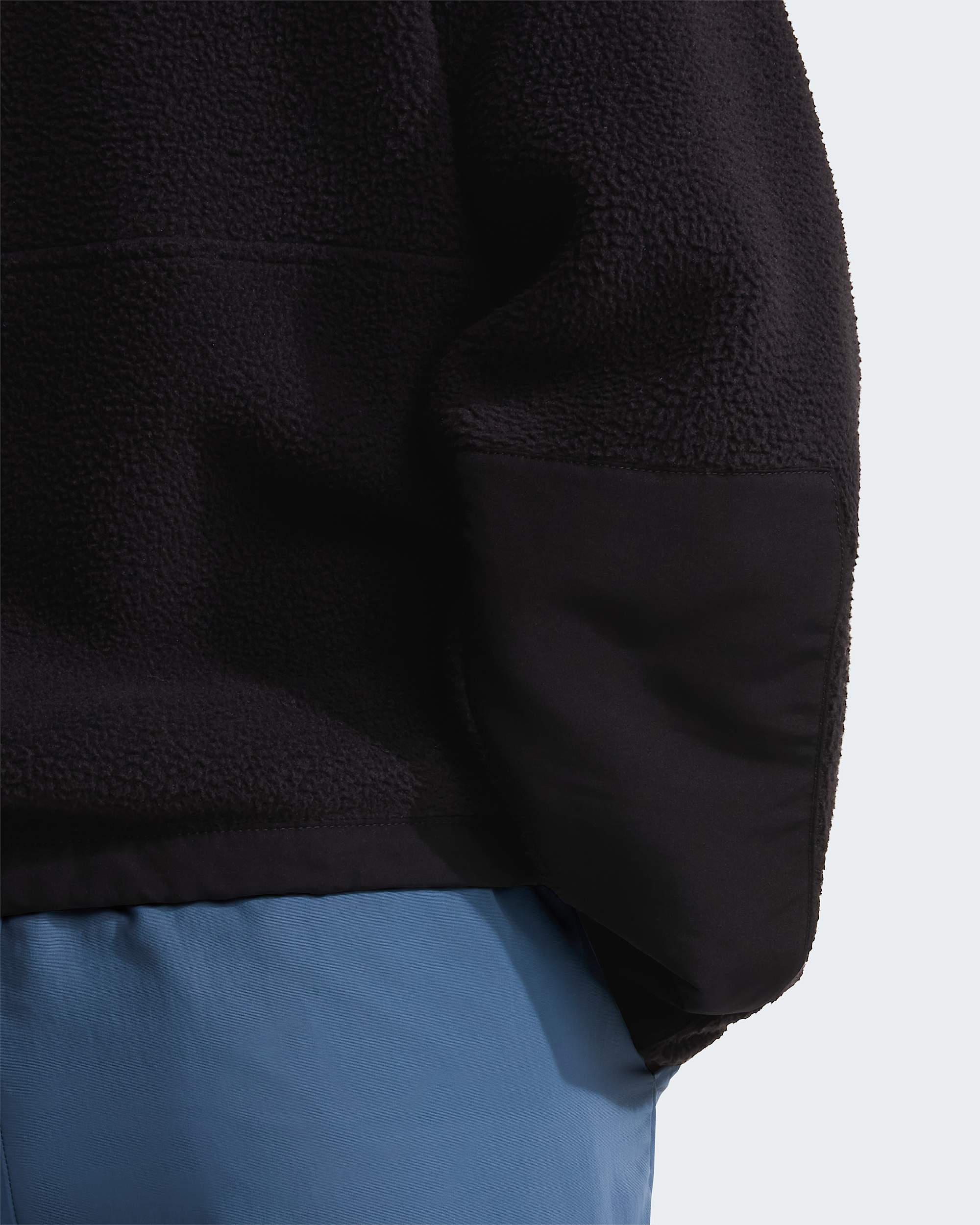 Yumiori Off-Peak Fleecejacke mit durchgehendem RV für Damen – TNF Black