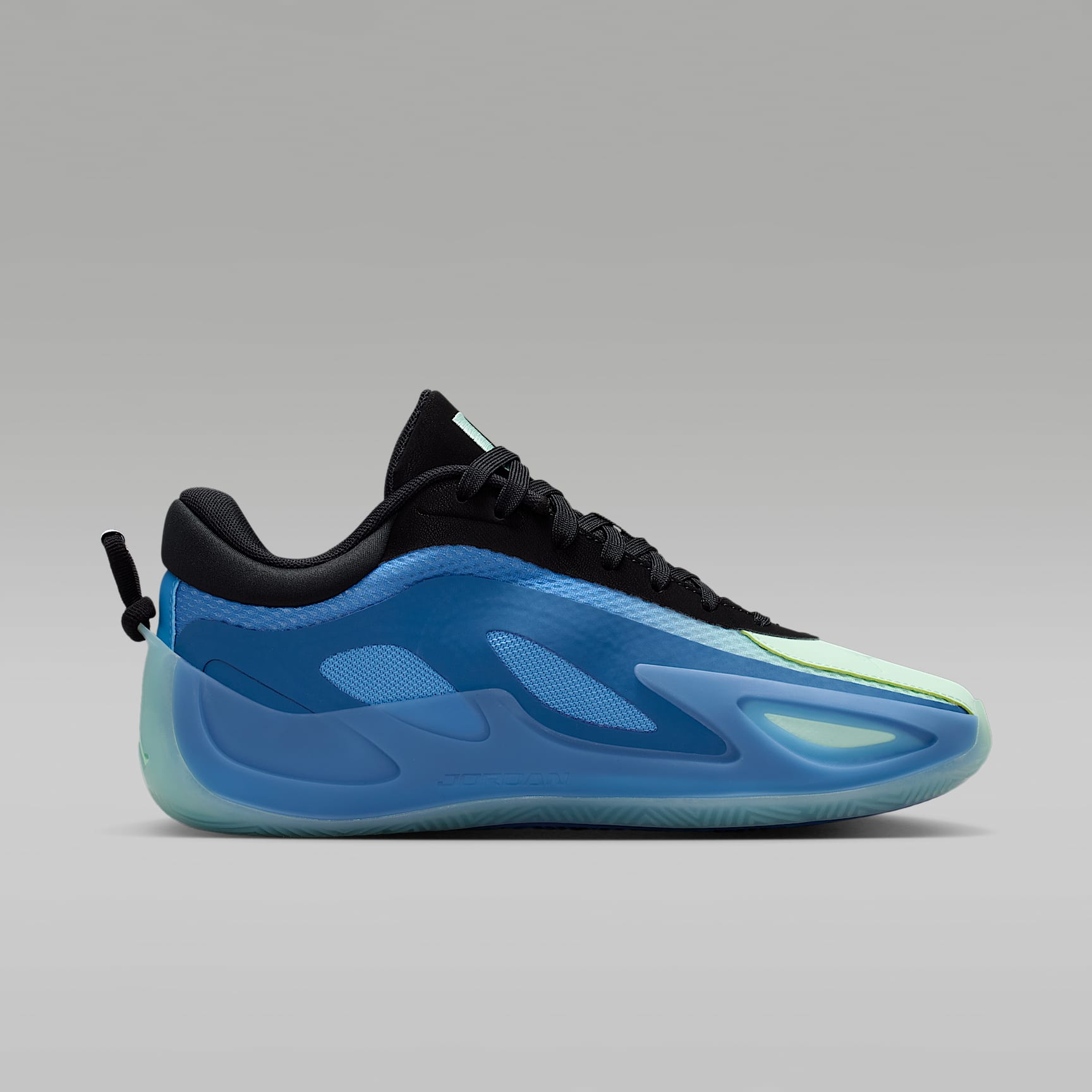 Jordan Heir Series 2 "Queen Phee" Basketballschuh – True Blue/Baltic Blue/Volt Tint/Schwarz