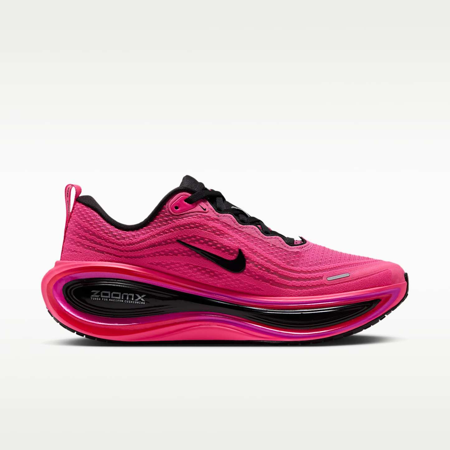 Nike Vomero Plus Straßenlaufschuh (Damen) – Schwarz/Hyper Pink/Fuchsia Blast/Schwarz