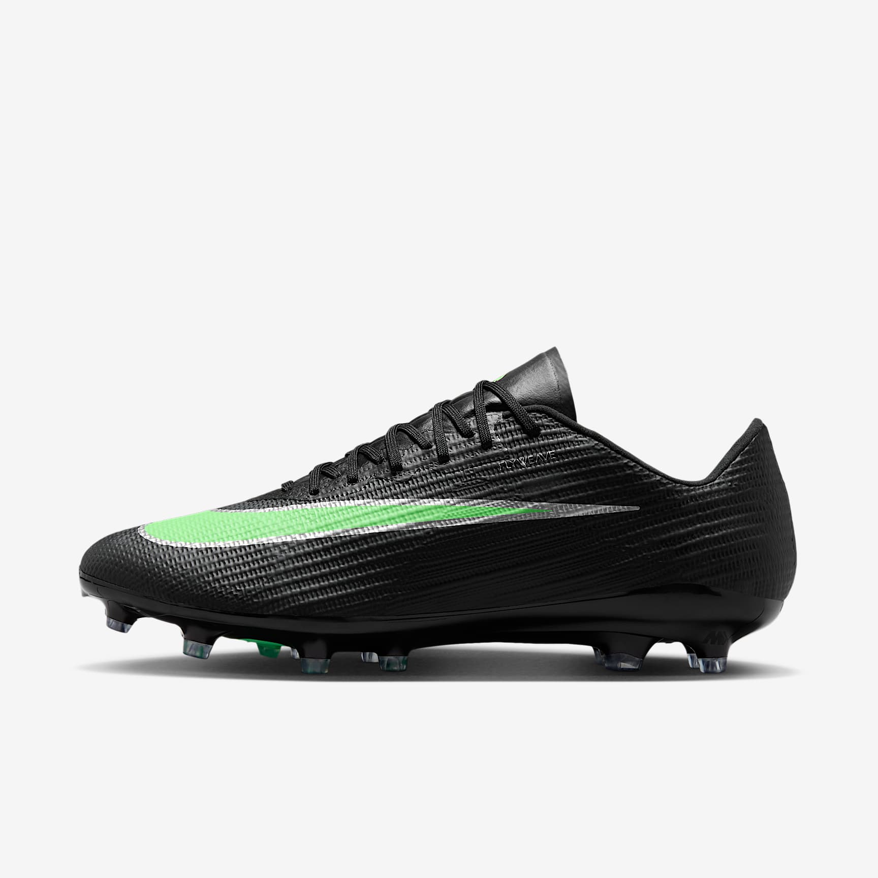 Nike Mercurial Superfly 11 Pro Low-Top-Fußballschuh für Kunstrasen – Schwarz/Schwarz/Illusion Green
