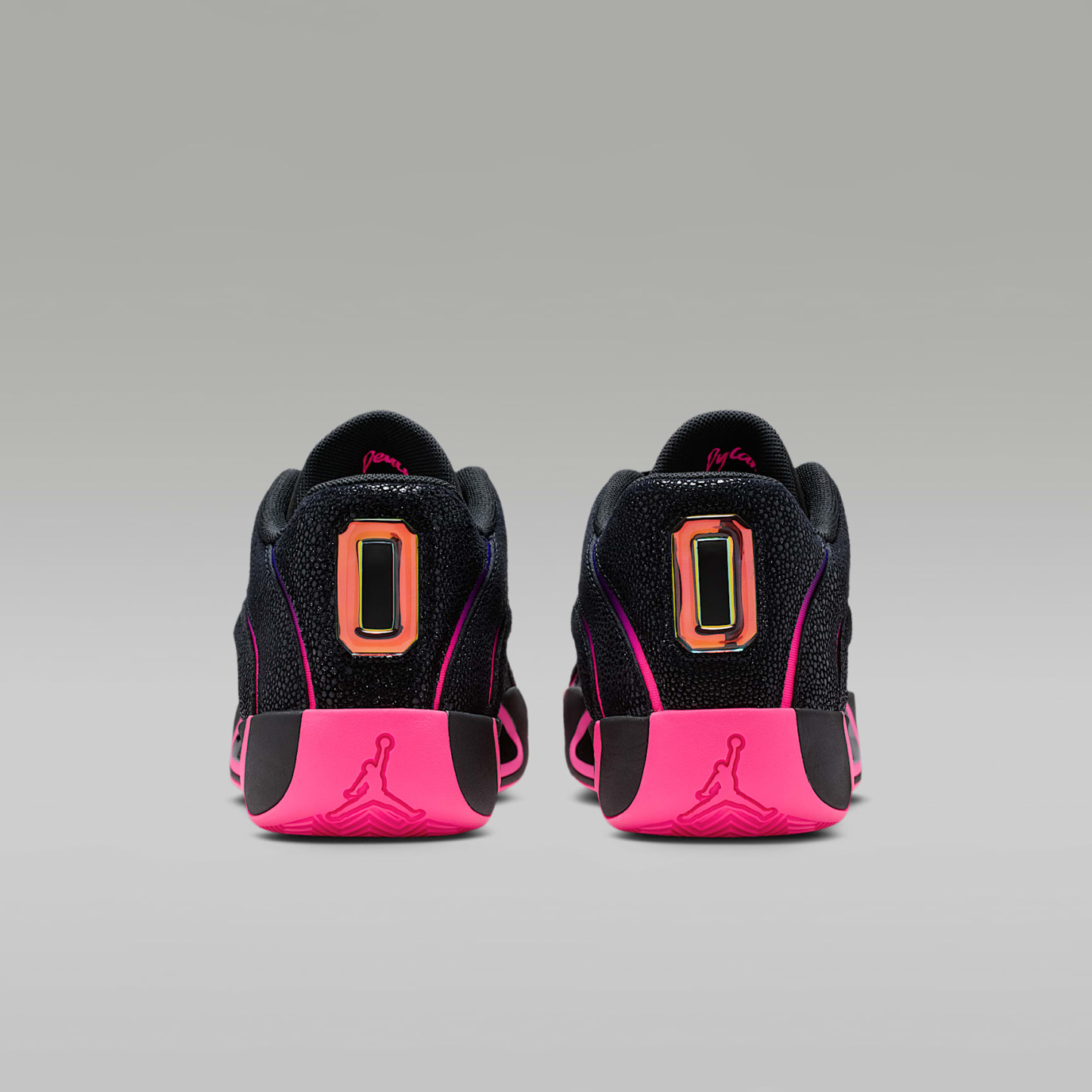Tatum 4 "Playoffs" Basketballschuh – Schwarz/Fierce Purple/Racer Blue/Hyper Pink