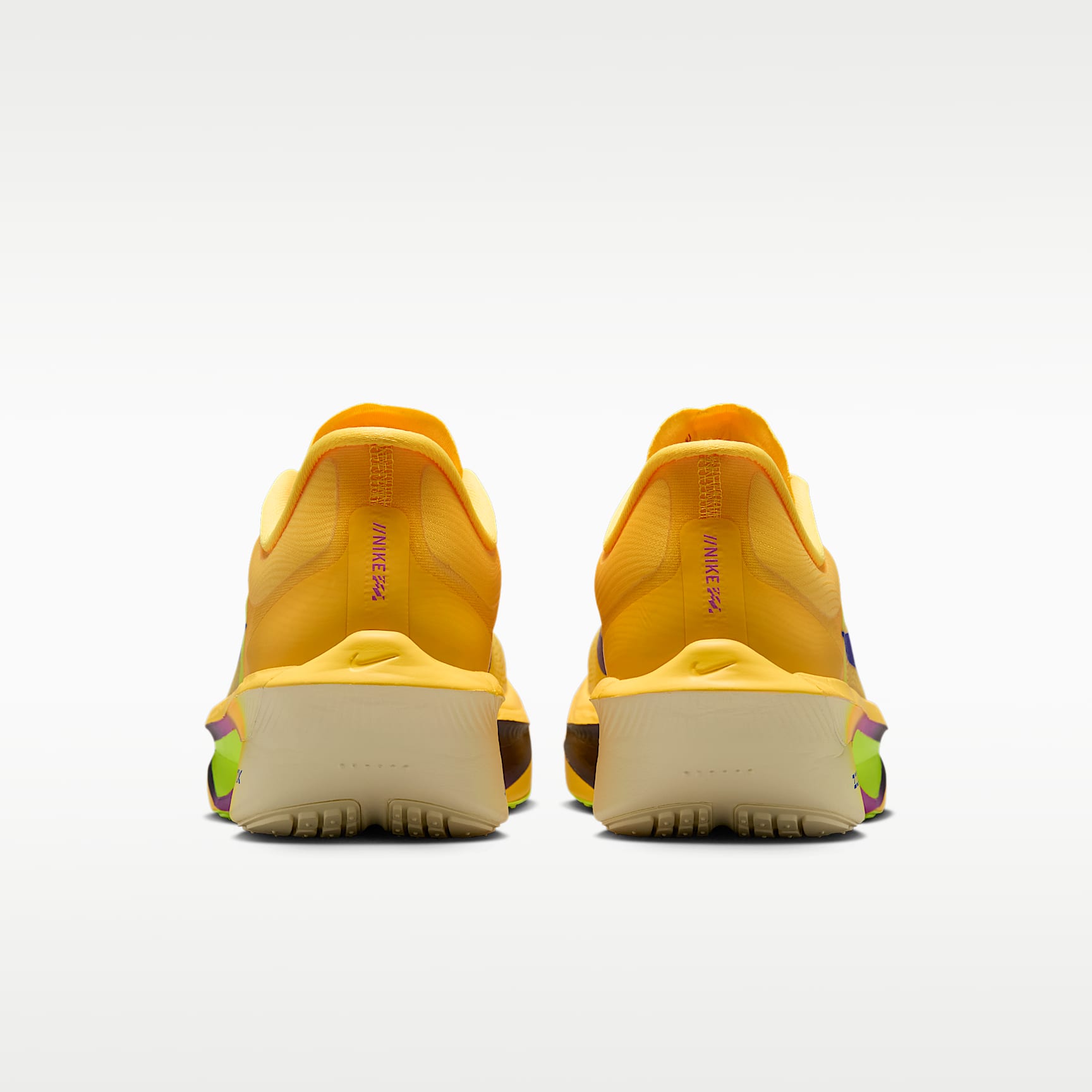 Nike Zoom Fly 6 Straßenlaufschuh für Wettkämpfe (Damen) – Citron Pulse/Volt Ice/Hyper Violet/Indigo Burst