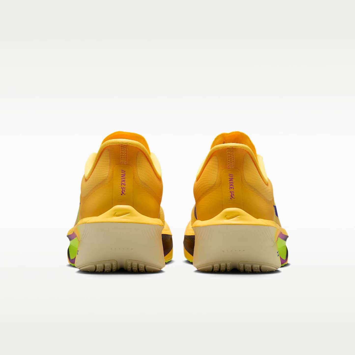 Nike Zoom Fly 6 Straßenlaufschuh für Wettkämpfe (Damen) – Citron Pulse/Volt Ice/Hyper Violet/Indigo Burst
