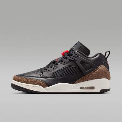 Jordan Spizike Low Herrenschuh – Schwarz/Palomino/Phantom/University Red