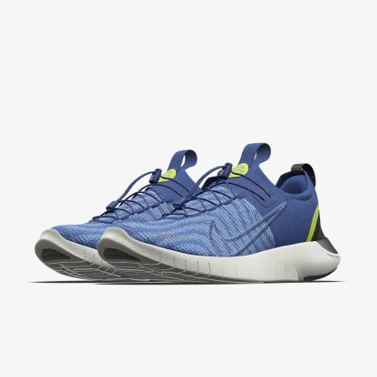 Nike Free RN By You personalisierbarer Straßenlaufschuh für Herren – Weiß/Platinum Tint/Weiß [4072862857]