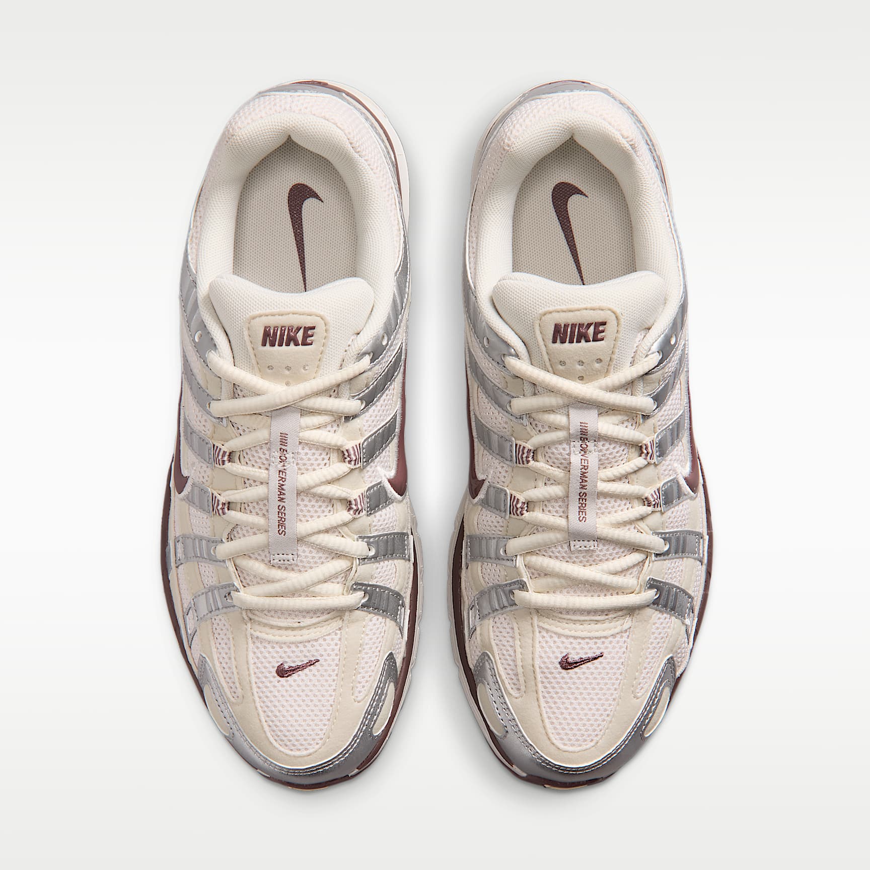 Nike P-6000 Schuh (Damen) – Phantom/Metallic Silver/Light Orewood Brown/Tattoo