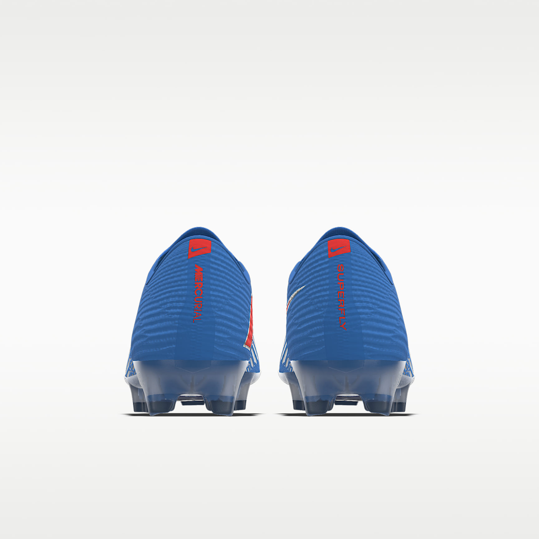 Nike Mercurial Superfly 11 Elite By You personalisierbarer Low-Top-Fußballschuh für normalen Rasen – Light Photo Blue/Light Photo Blue