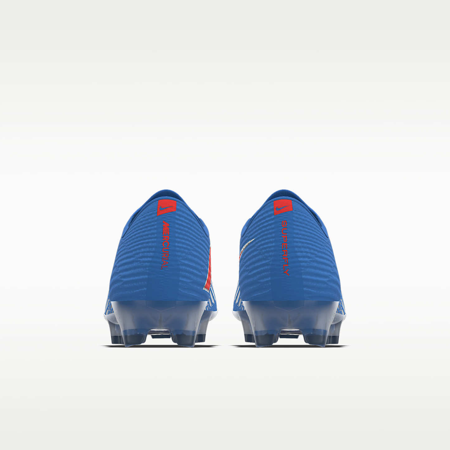 Nike Mercurial Superfly 11 Elite By You personalisierbarer Low-Top-Fußballschuh für normalen Rasen – Light Photo Blue/Light Photo Blue