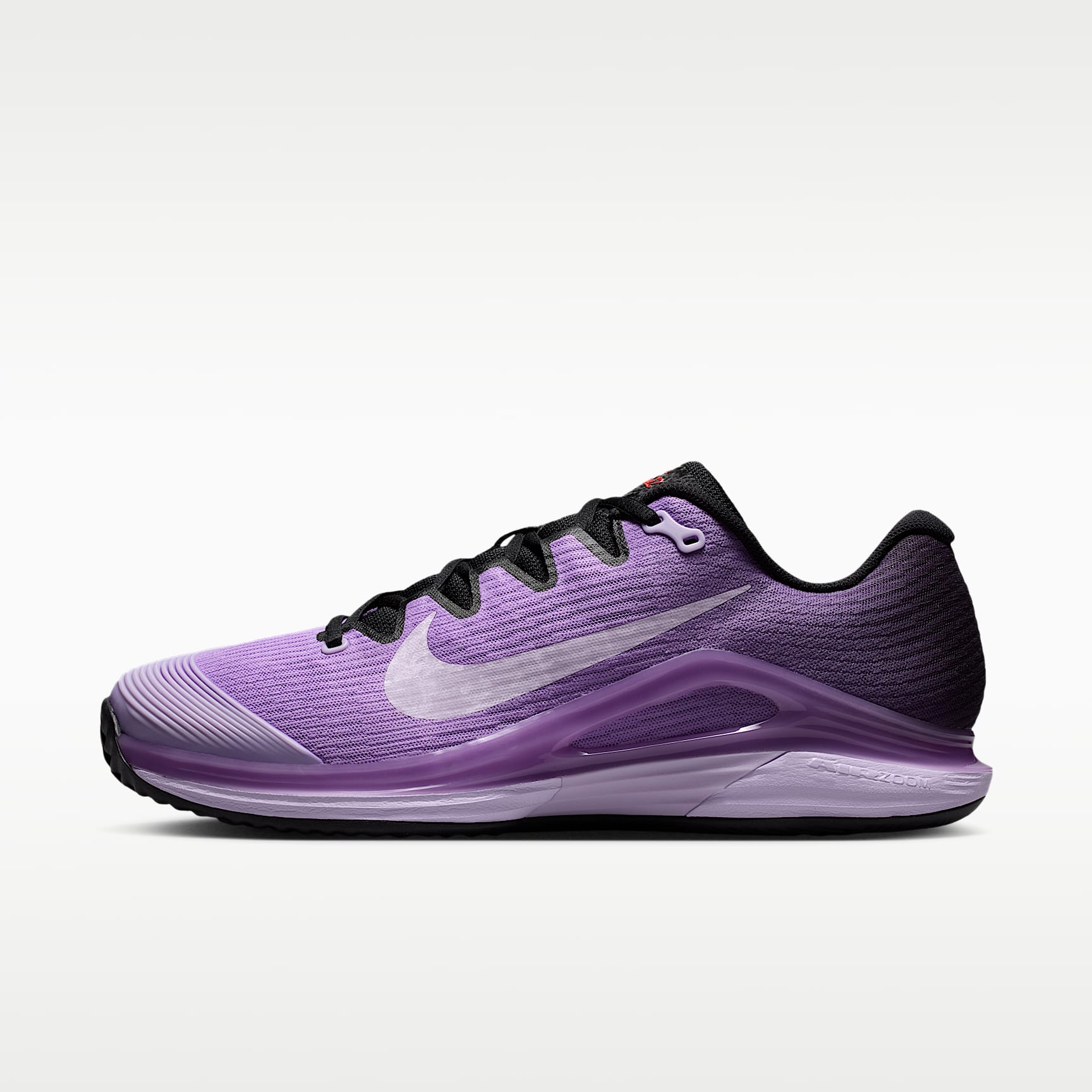 Nike Zoom Vapor 12 PRM Tennisschuhe für Clay Courts (Herren) – Bright Violet/Schwarz/Infrared 23/Violet Mist