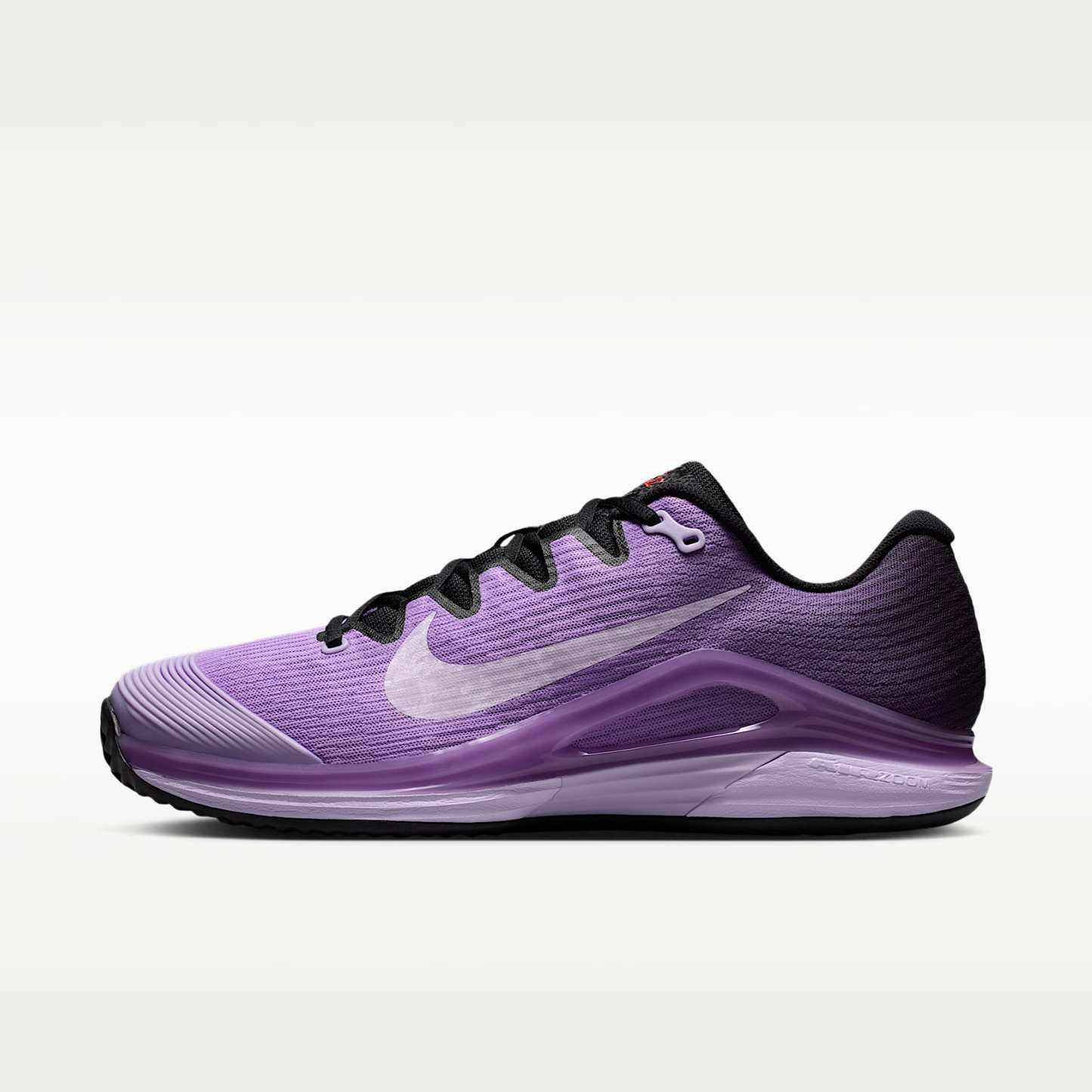 Nike Zoom Vapor 12 PRM Tennisschuhe für Clay Courts (Herren) – Bright Violet/Schwarz/Infrared 23/Violet Mist