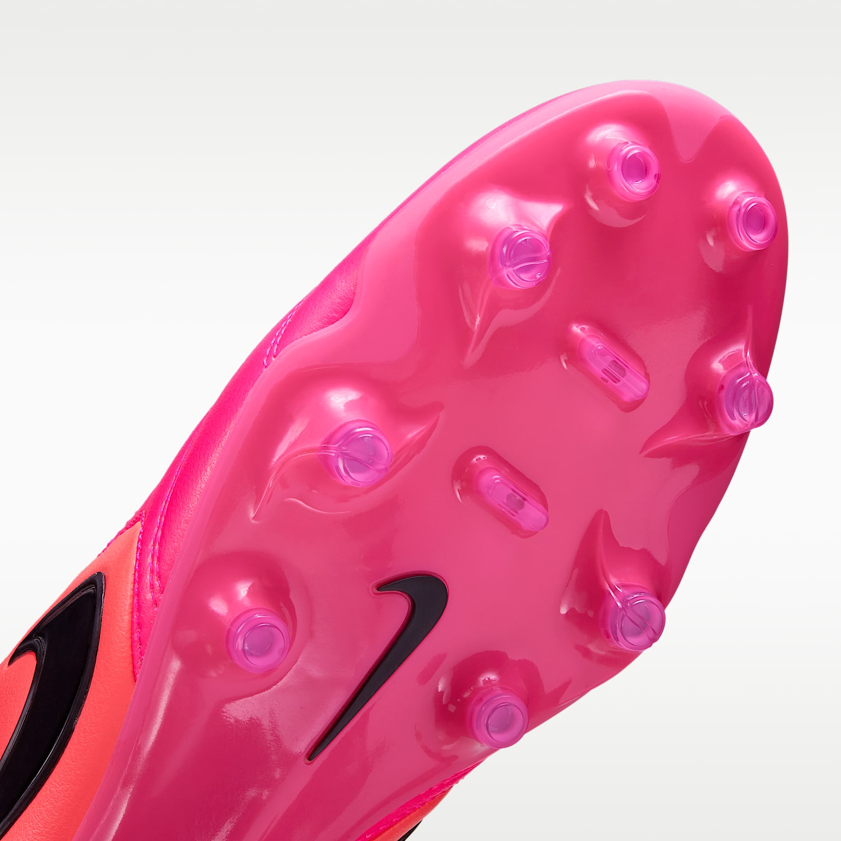 Nike Tiempo Ligera Pro Low-Top-Fußballschuh für normalen Rasen – Multi-Color/Schwarz