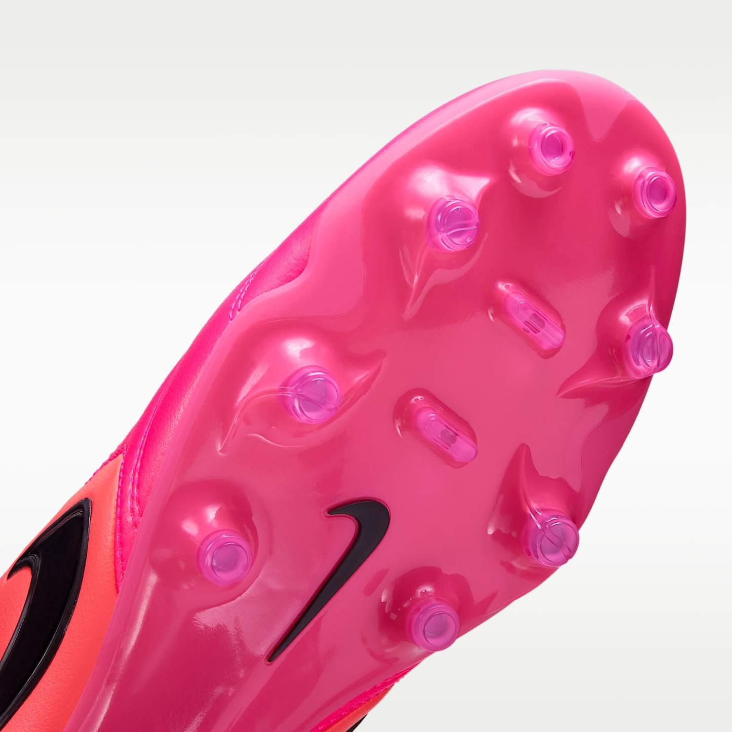 Nike Tiempo Ligera Pro Low-Top-Fußballschuh für normalen Rasen – Multi-Color/Schwarz