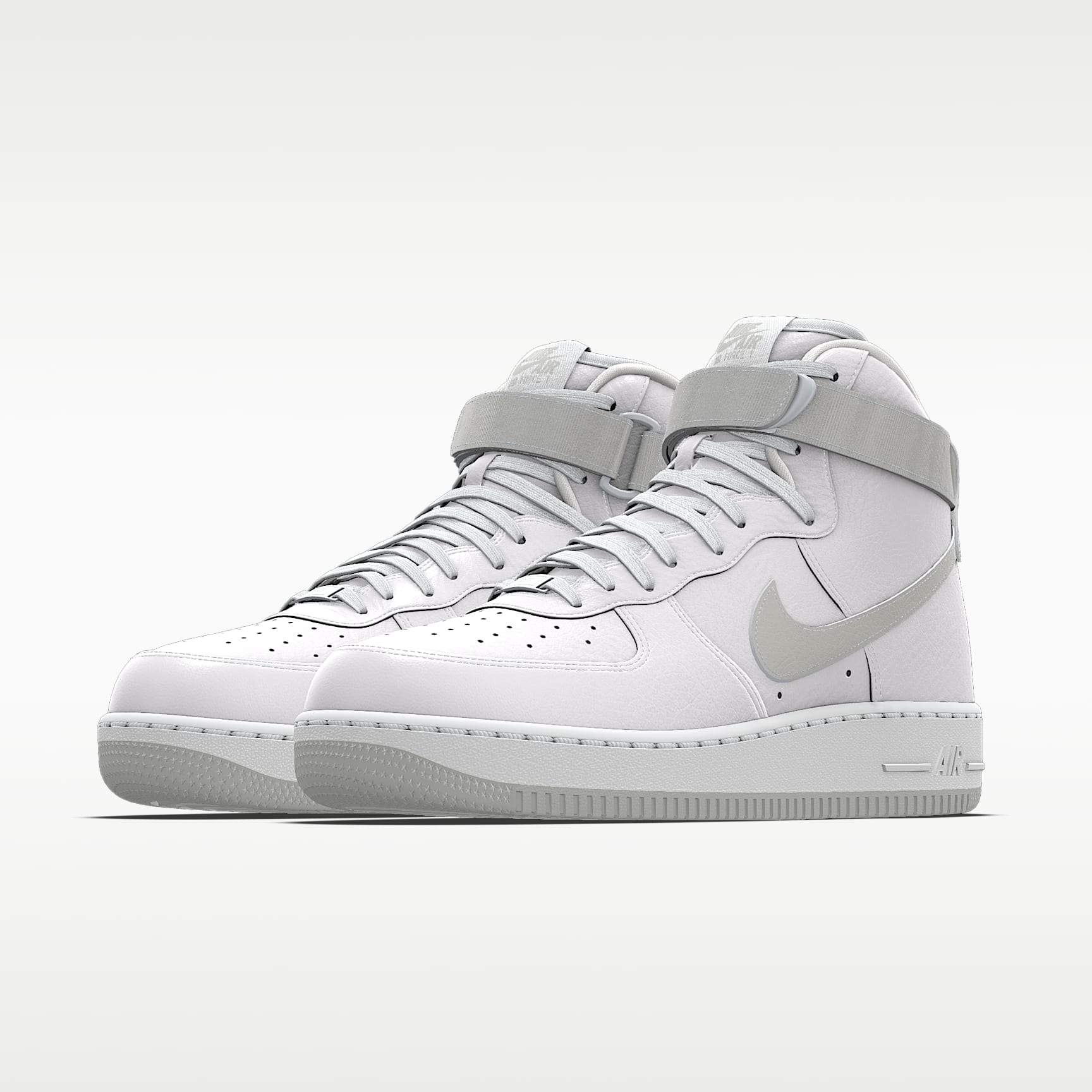 Nike Air Force 1 High By You personalisierbarer Herrenschuh – Multi-Color/Multi-Color/Multi-Color [8393564618]