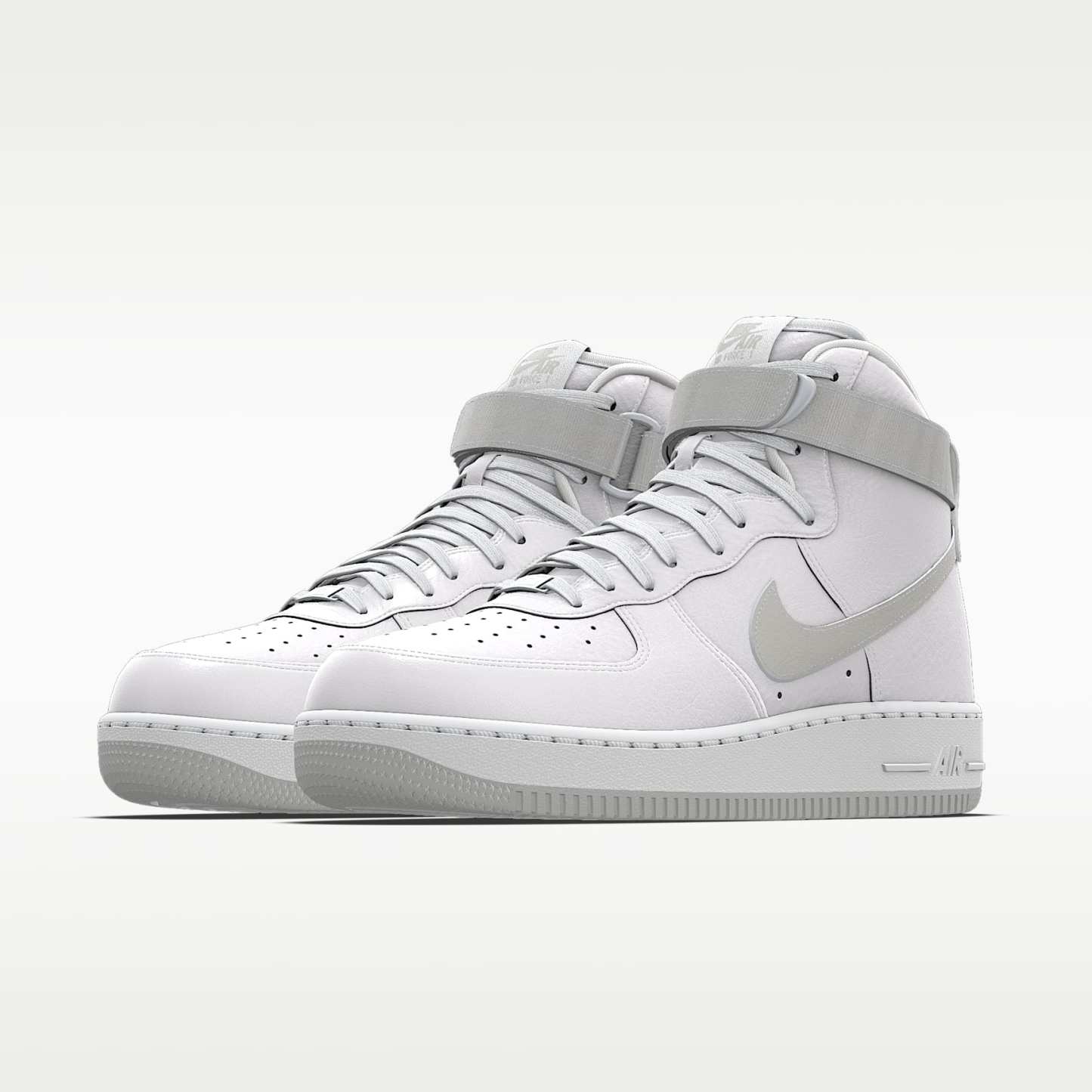 Nike Air Force 1 High By You personalisierbarer Herrenschuh – Multi-Color/Multi-Color/Multi-Color [8393564618]