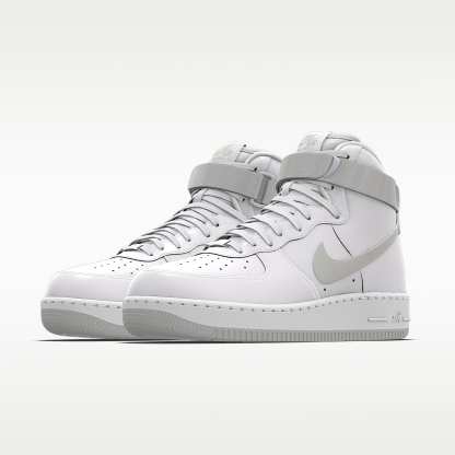 Nike Air Force 1 High By You personalisierbarer Herrenschuh – Multi-Color/Multi-Color/Multi-Color [8393564618]