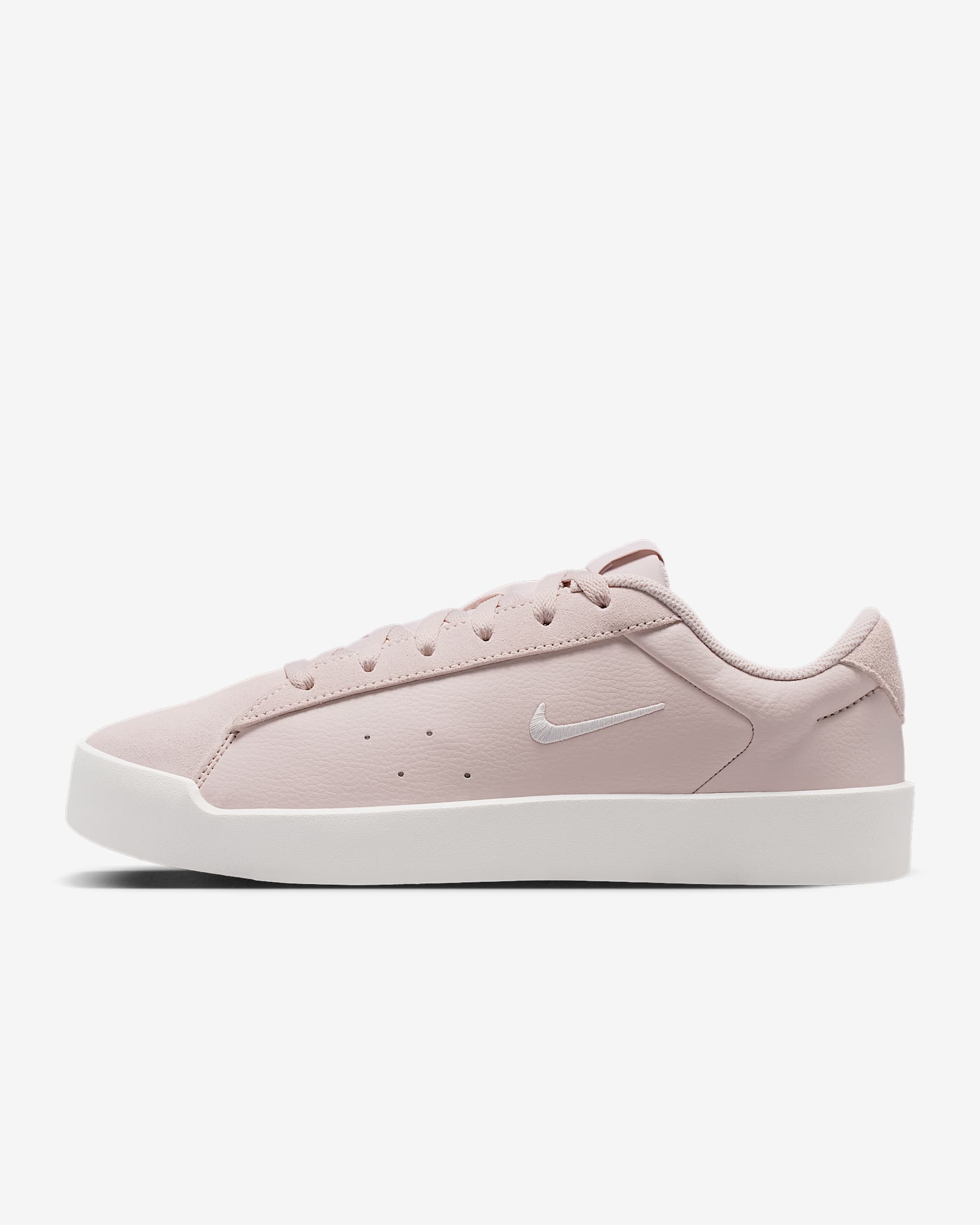 Nike Court Heritage Damenschuh – Pearl Pink/Summit White/Summit White
