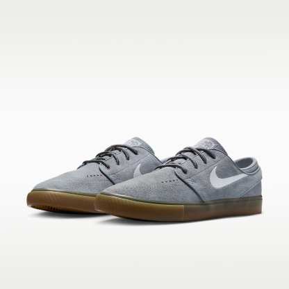Nike SB Zoom Janoski OG+ Skateschuh – Cool Grey/Cool Grey/Gum Light Brown/Weiß