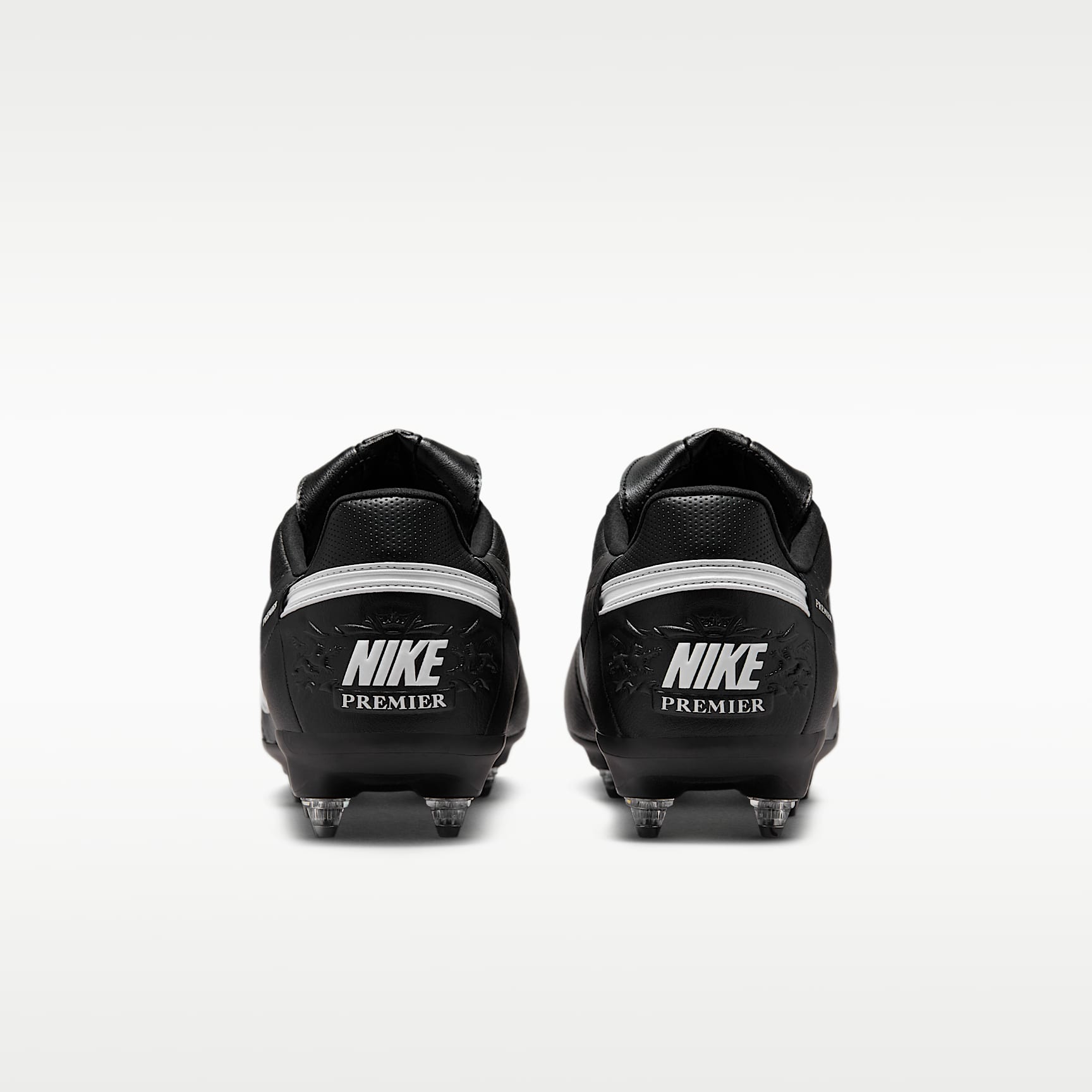 Nike Premier 3 SG-Pro Low-Top-Fußballschuh – Schwarz/Weiß
