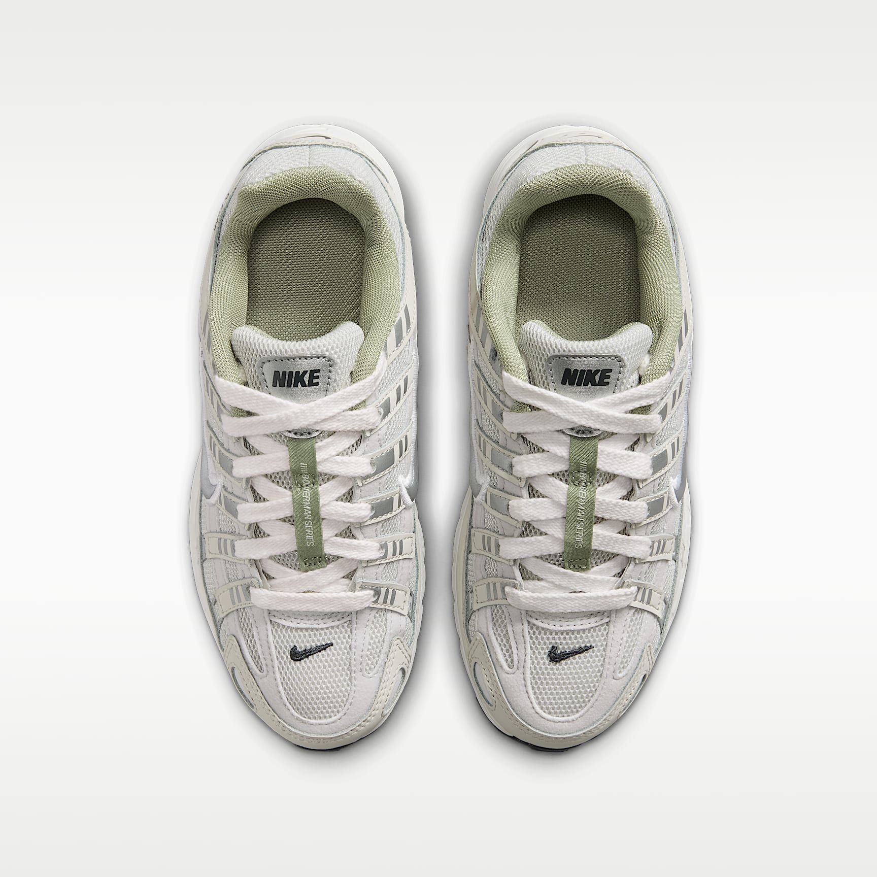 Nike P-6000 Schuh (ältere Kinder) – Platinum Tint/Sail/Anthracite/Metallic Silver