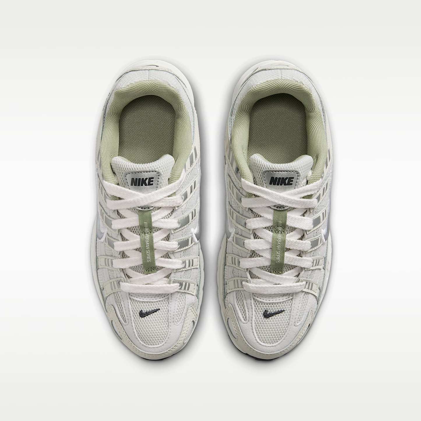 Nike P-6000 Schuh (ältere Kinder) – Platinum Tint/Sail/Anthracite/Metallic Silver