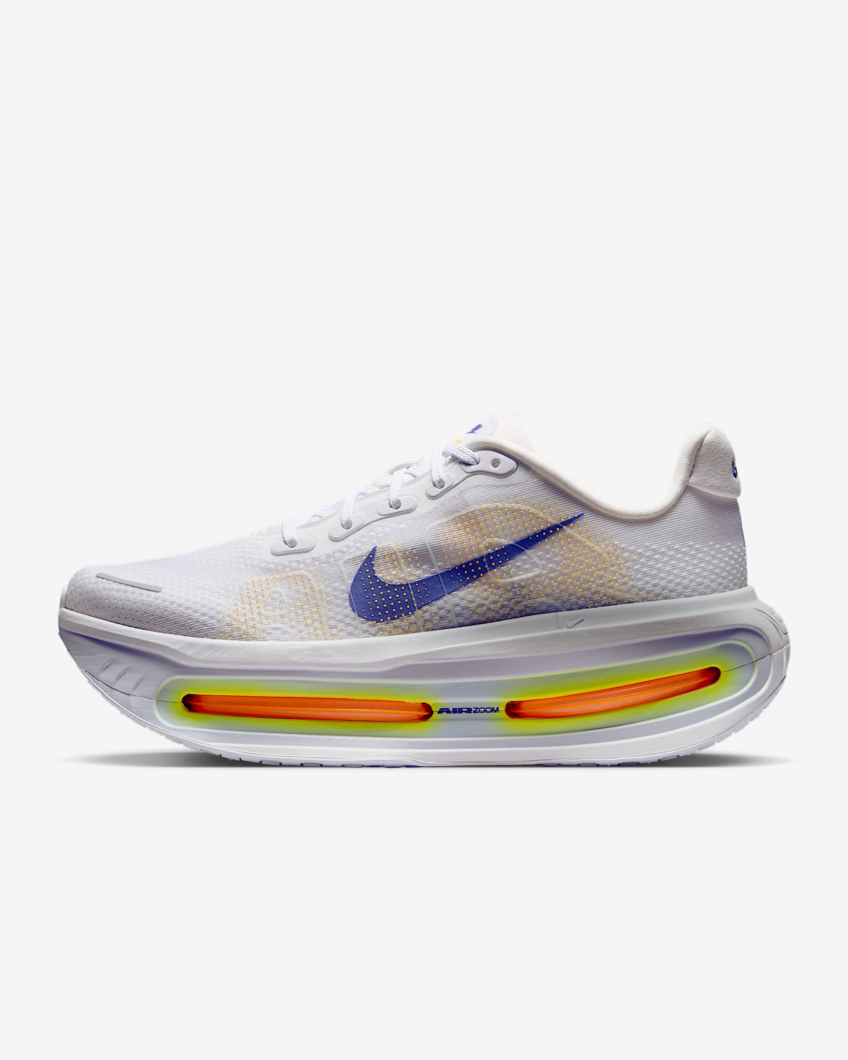 Nike Vomero Premium Straßenlaufschuh (Herren) – Weiß/Total Orange/Laser Orange/Lapis