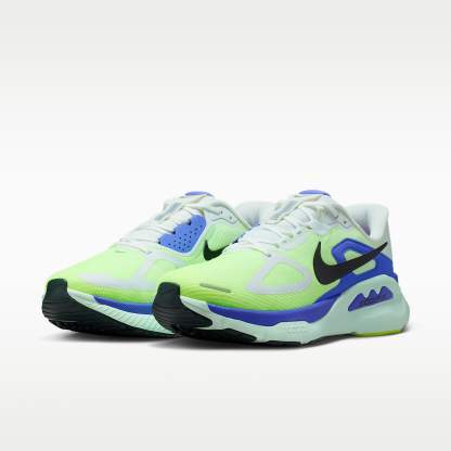 Nike Structure Plus Straßenlaufschuh (Herren) – Weiß/Volt Ice/Barely Green/Black Spruce