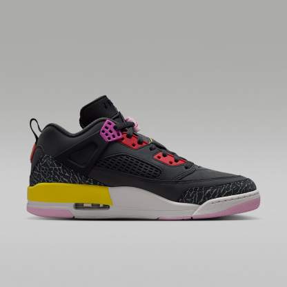 Jordan Spizike Low Herrenschuh – Anthracite/Schwarz/Wolf Grey/University Red