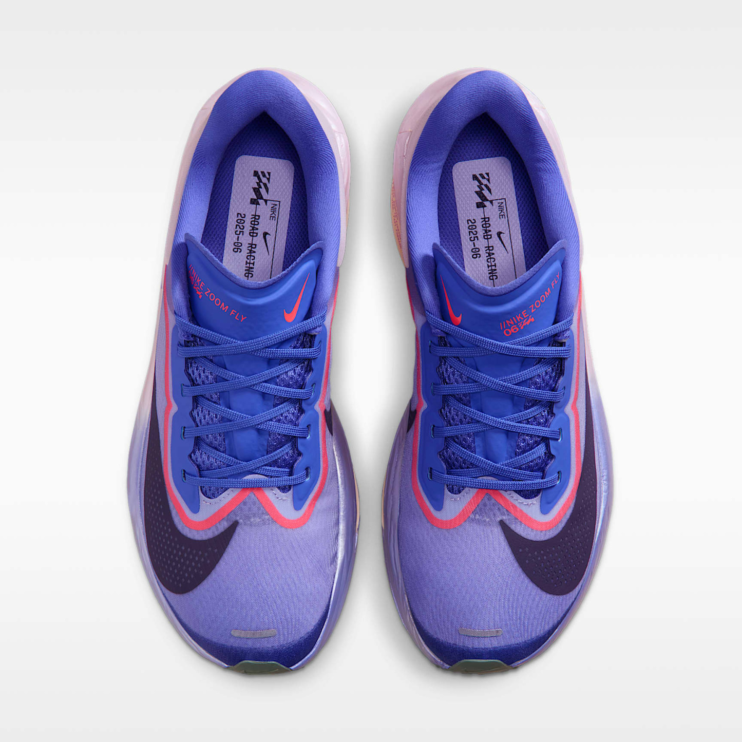 Nike Zoom Fly 6 Straßenlaufschuh für Wettkämpfe (Damen) – Violet Mist/Hot Lava/Bright Violet/Purple Dynasty
