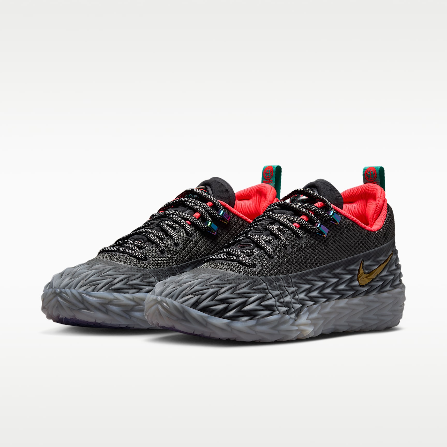 Nike S.T. Charge Basketballschuh – Iron Grey/Photon Dust/Hyper Pink/Metallic Gold