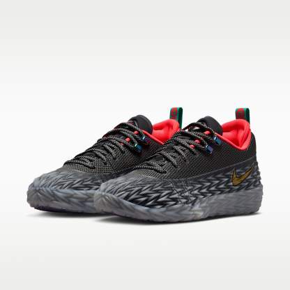 Nike S.T. Charge Basketballschuh – Iron Grey/Photon Dust/Hyper Pink/Metallic Gold