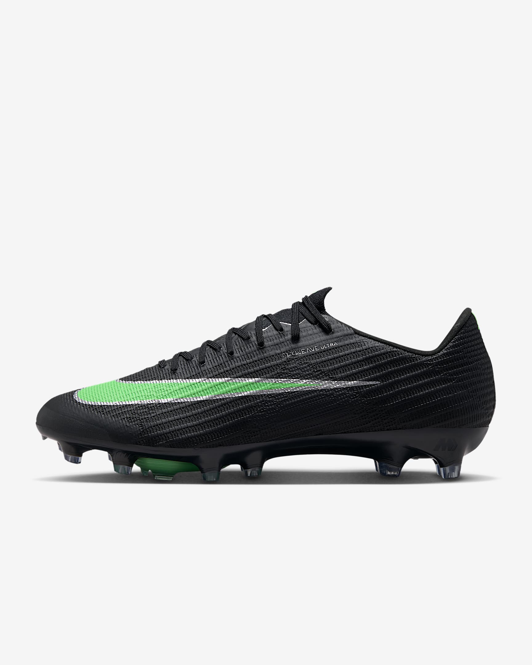 Nike Mercurial Superfly 11 Elite Low-Top-Fußballschuh für Kunstrasen – Schwarz/Schwarz/Illusion Green