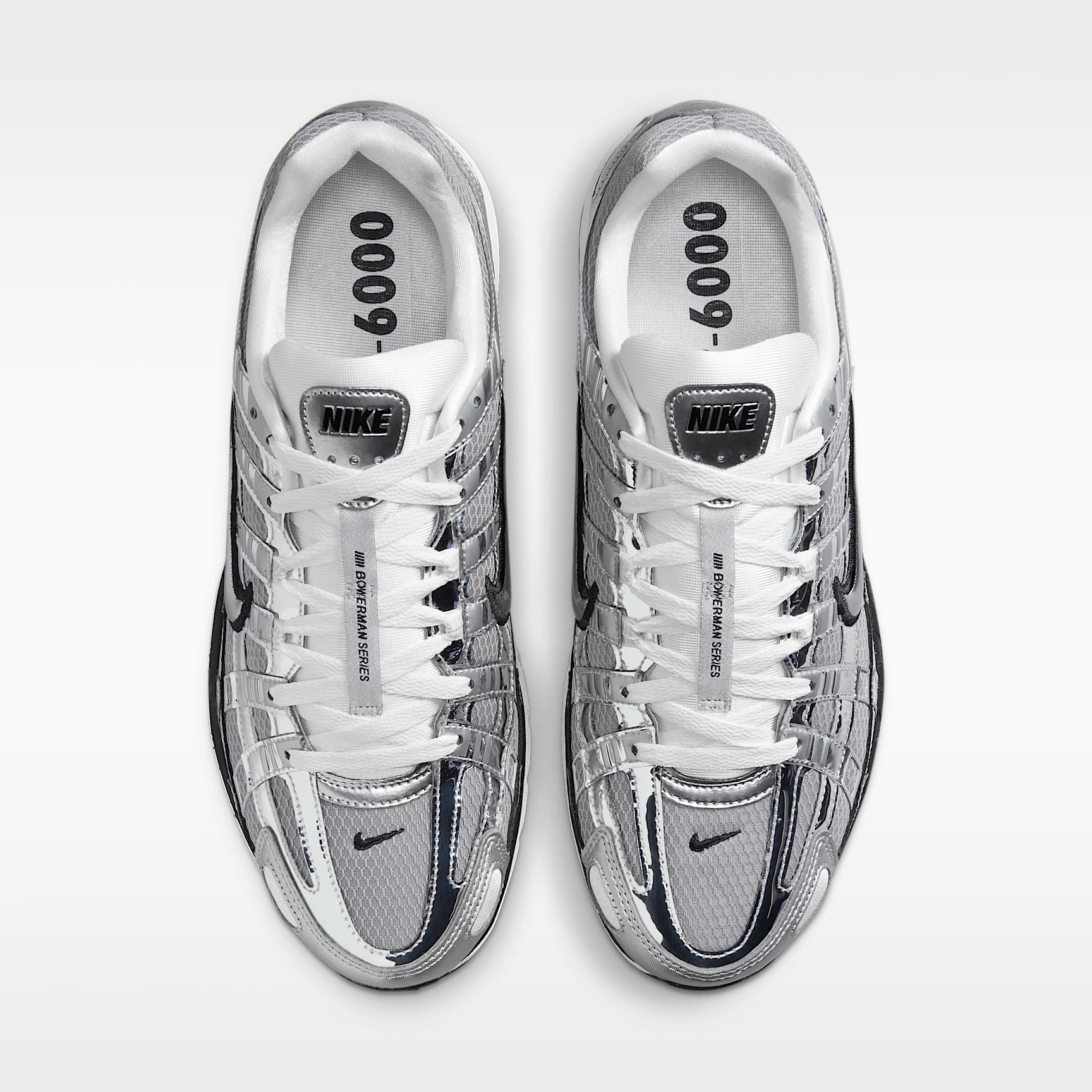 Nike P-6000 Schuh – Metallic Silver/Sail/Schwarz/Metallic Silver