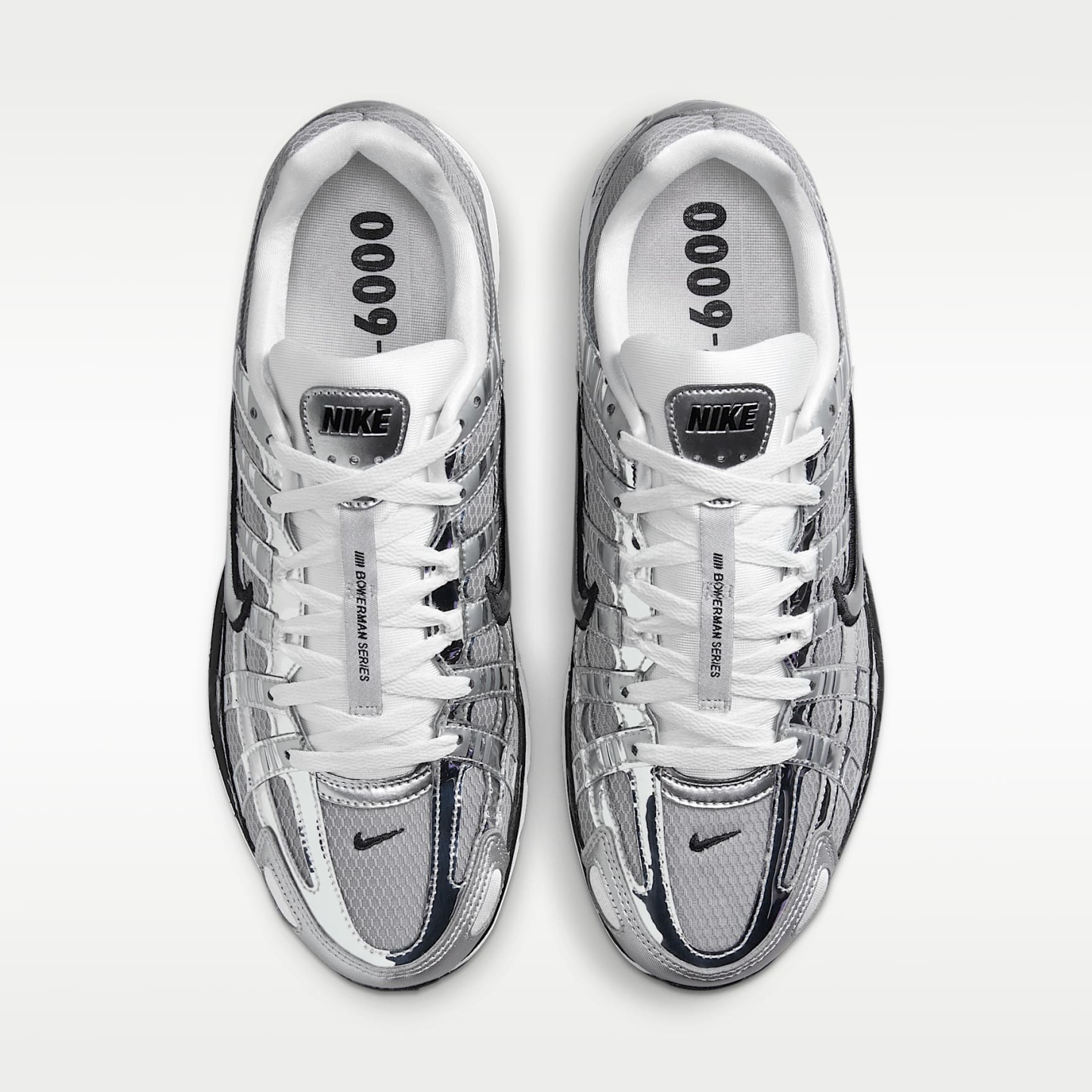 Nike P-6000 Schuh – Metallic Silver/Sail/Schwarz/Metallic Silver