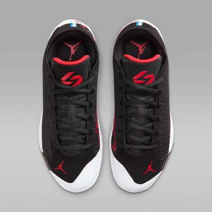 Luka 77 Basketballschuh – Schwarz/Weiß/University Red