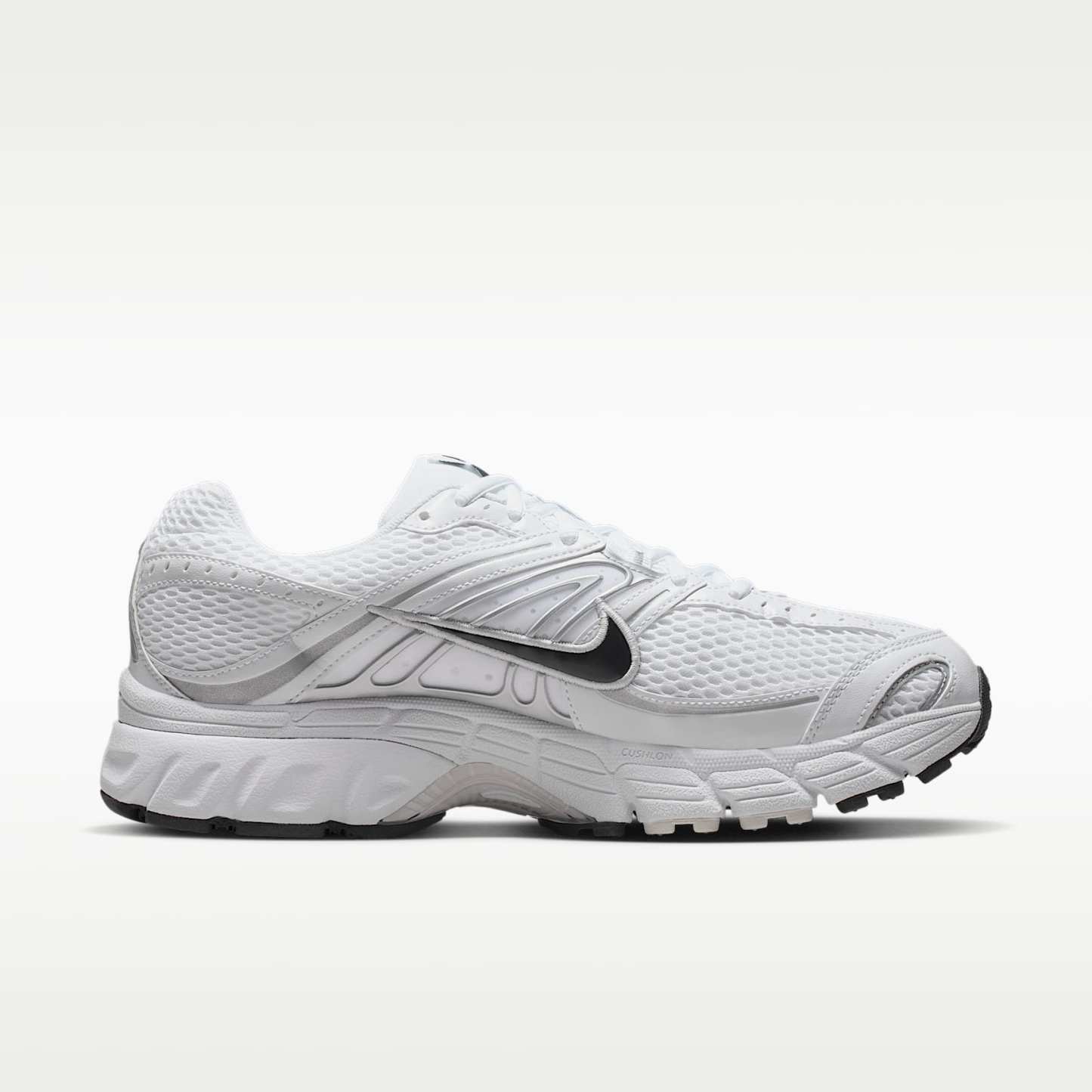 Nike Air Max Moto 2K Schuh (Herren) – Weiß/Metallic Silver/Photon Dust/Schwarz