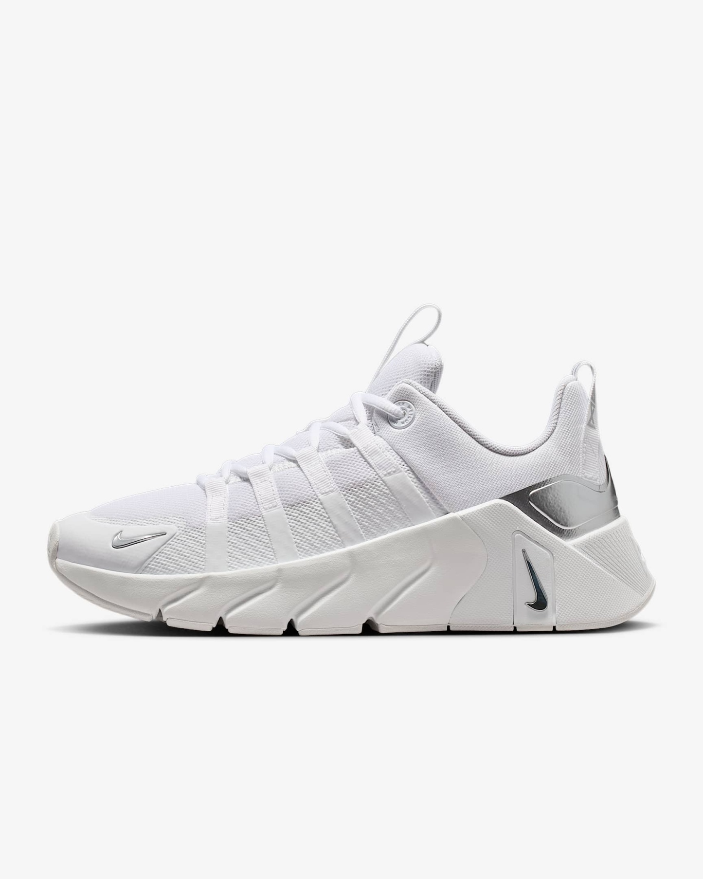Nike Free Metcon 7 Trainingsschuhe (Damen) – Weiß/Weiß/Metallic Silver